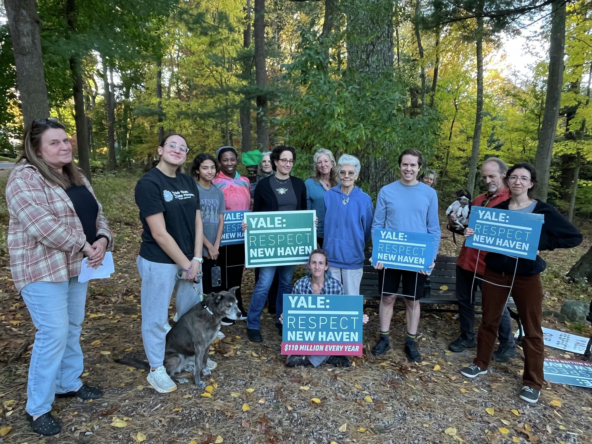 Neighbors fight planned tree-cutting at beloved New Haven greenspace owned by Yale