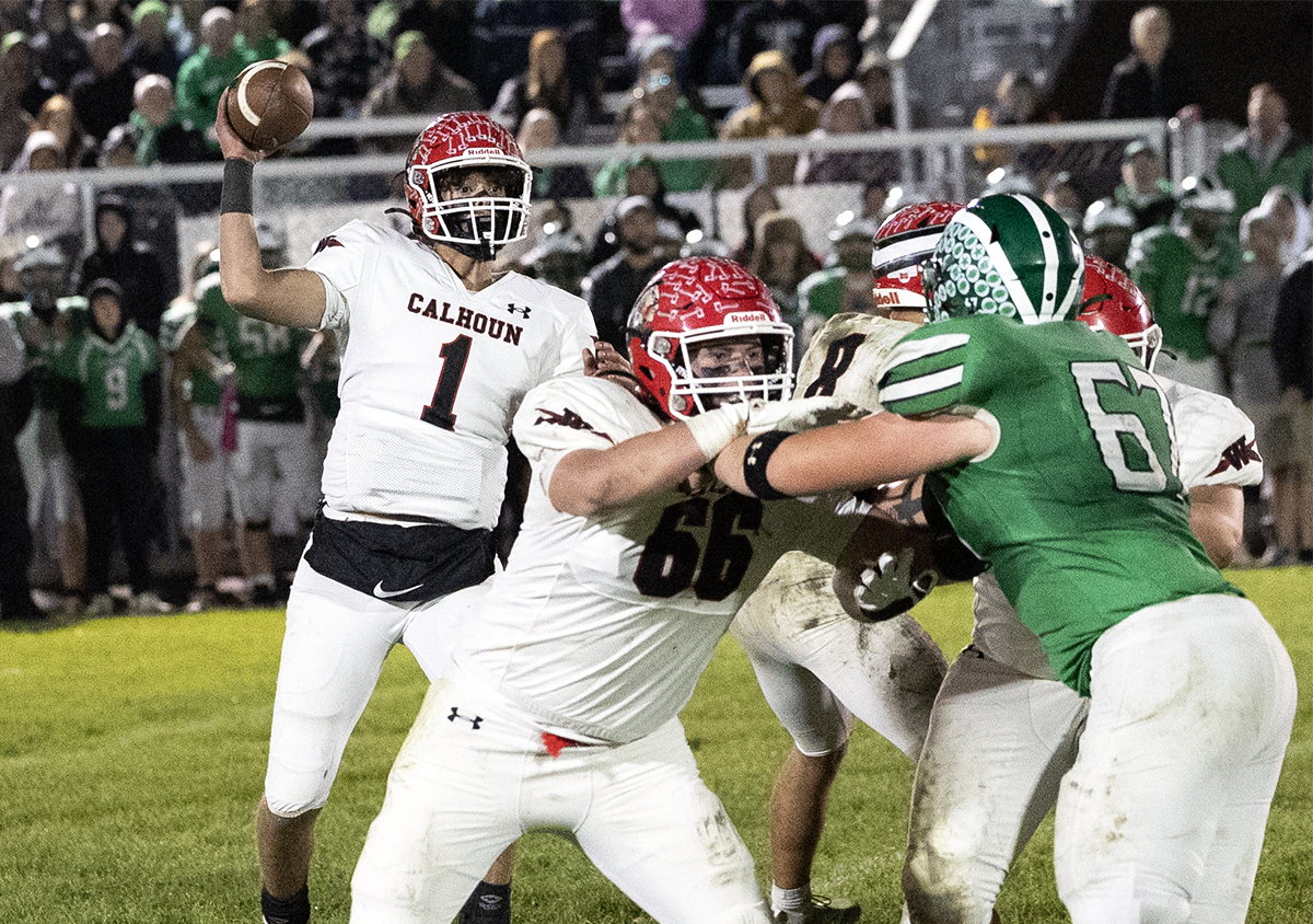 Calhoun turns page on Brown County, prepares for resurgent Carlyle After week off, Warriors re-engage for run in Class 1A playoffs Staff Writer Oct 28, 2026