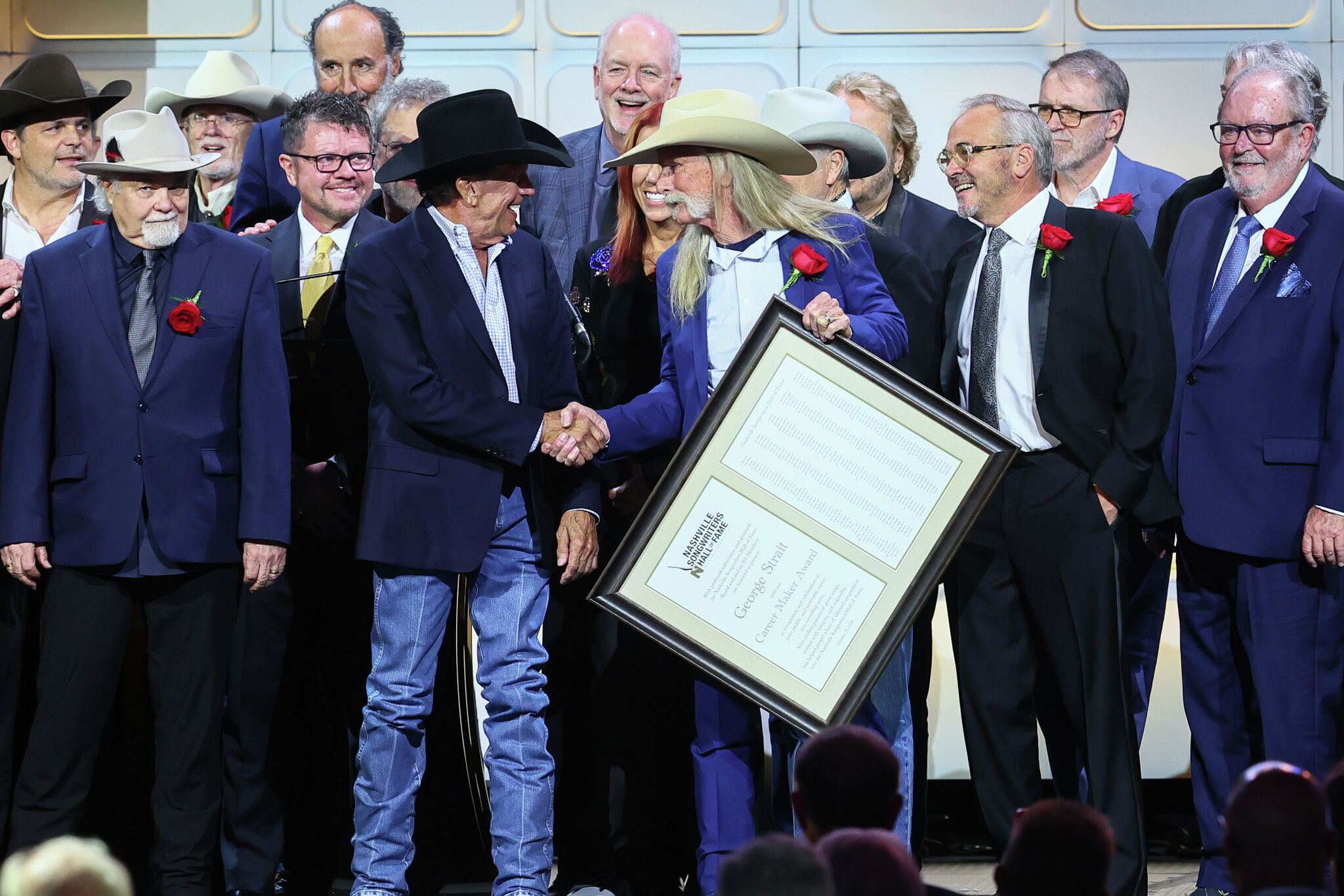 George Strait honored by Nashville Songwriters Hall of Fame