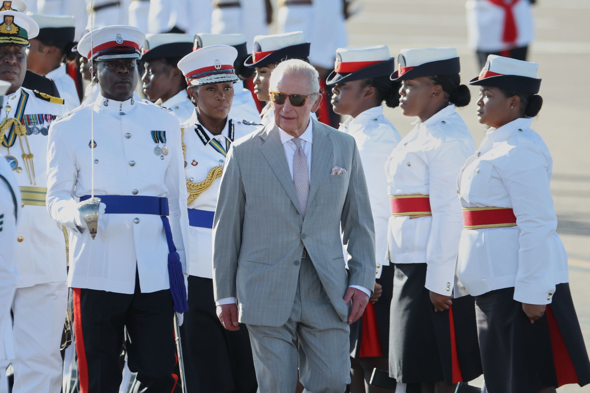 Entertainment King Charles III arrives in Bahamas for official Caribbean trip as slavery reparation demands grow By DÁNICA COTO , Associated Press Updated Oct 28, 2026 12:32 a.m.