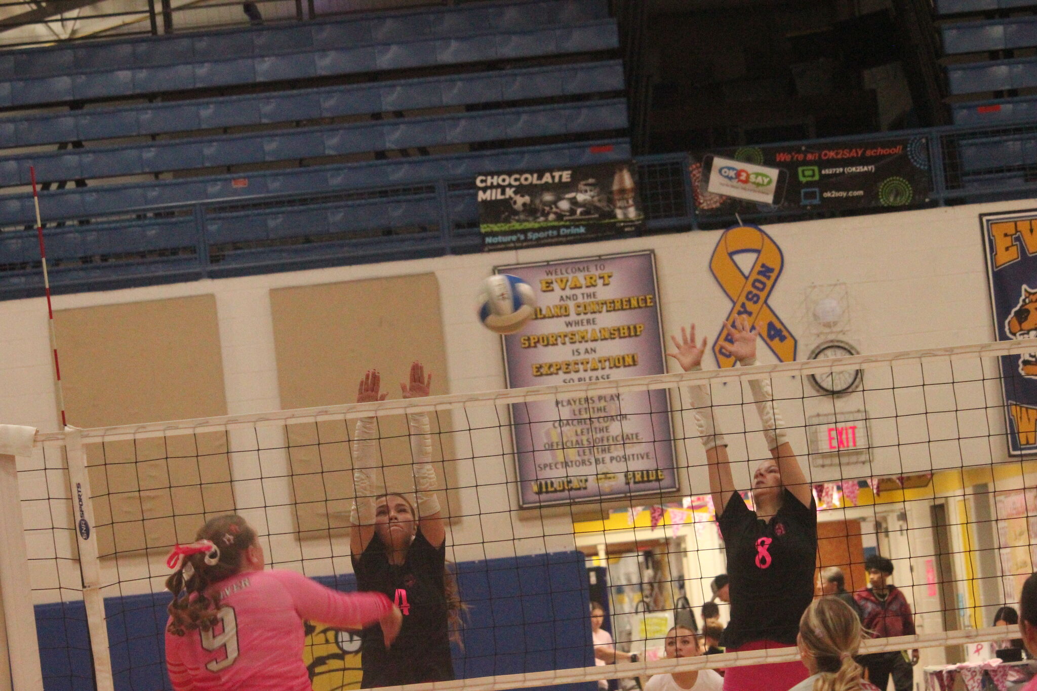 Pine River volleyballers sweep Evart