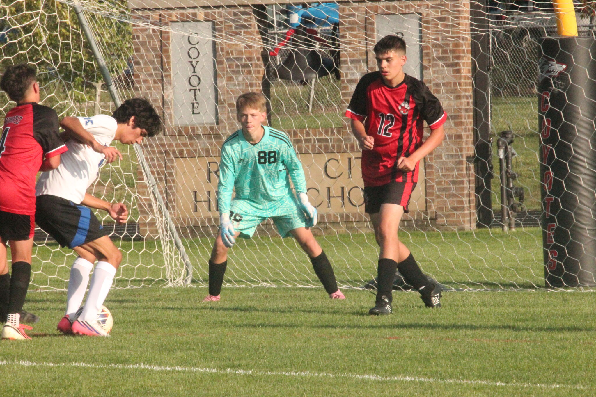 Reed City soccer goalkeeper has quite a ball his first season in the job