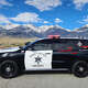 A photo of a sheriff’s vehicle.