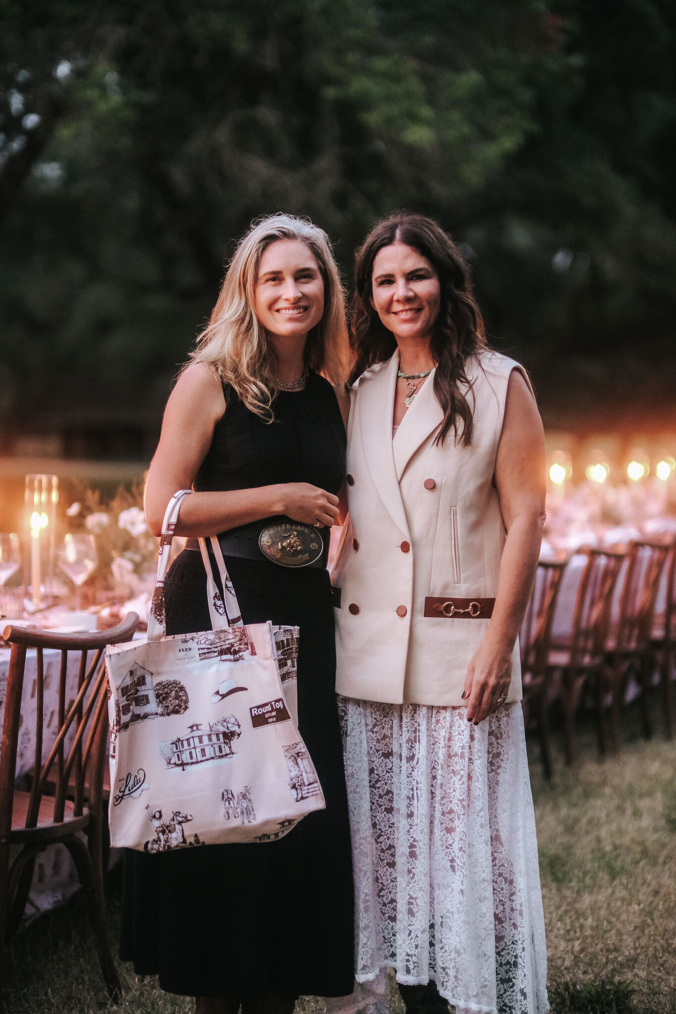 Exclusive: Inside Lauren Bush Lauren's first trip to Round Top for a FEED x Katie Kime dinner