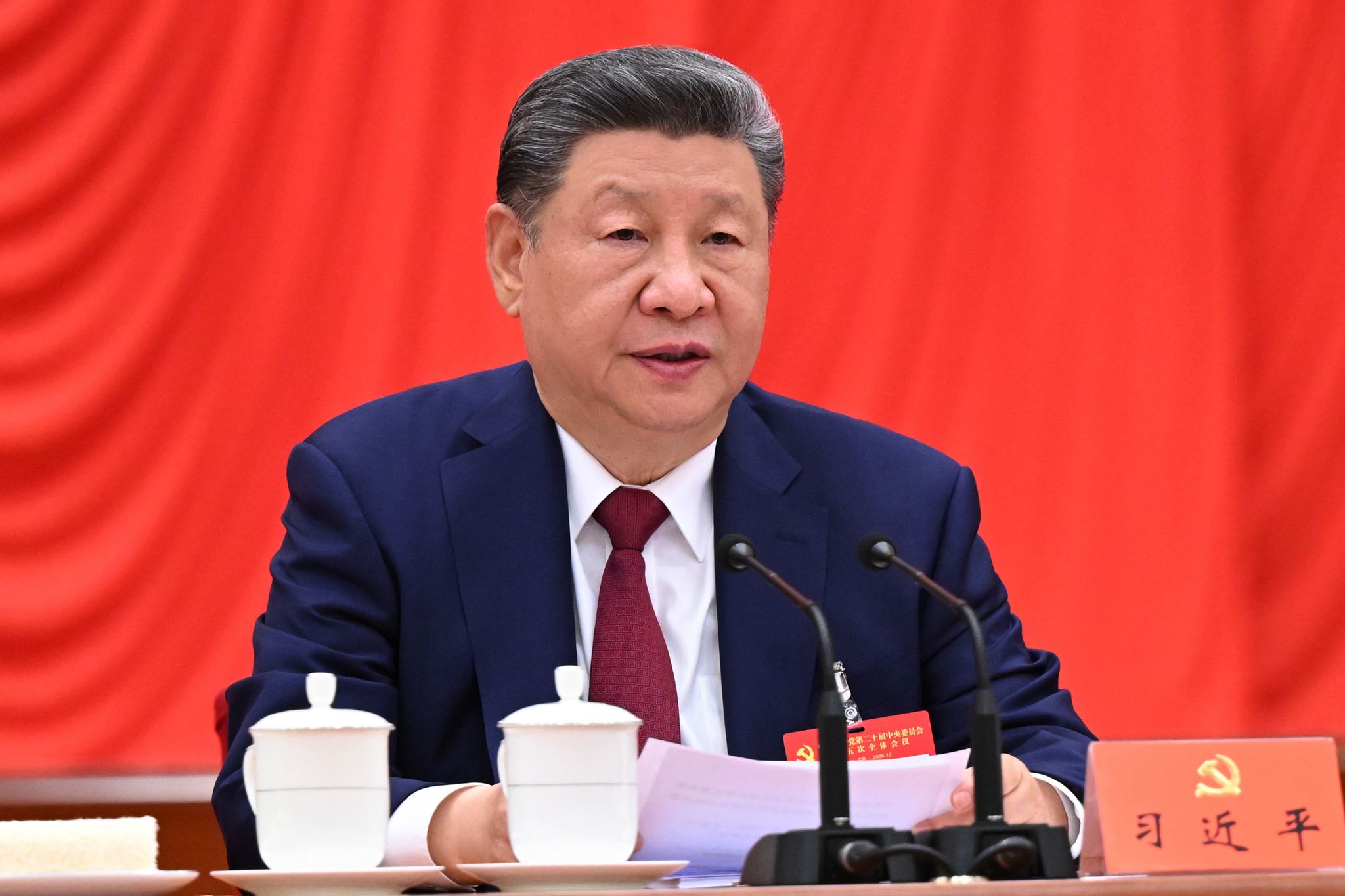 China Communist Party Plenum Endorses Tighter Internal Discipline Under Xi