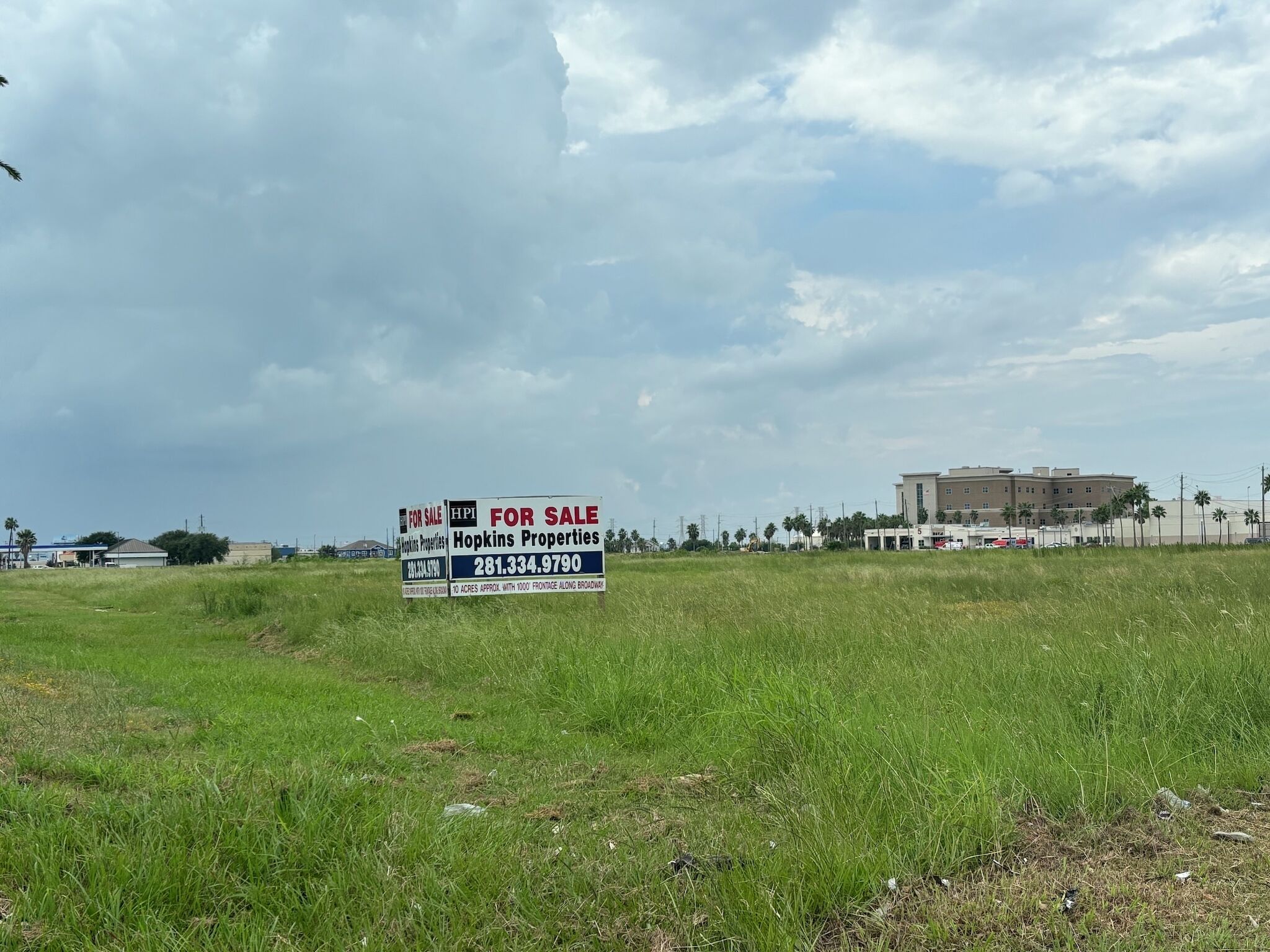 Galveston County has sold the last piece of vacant land along Broadway