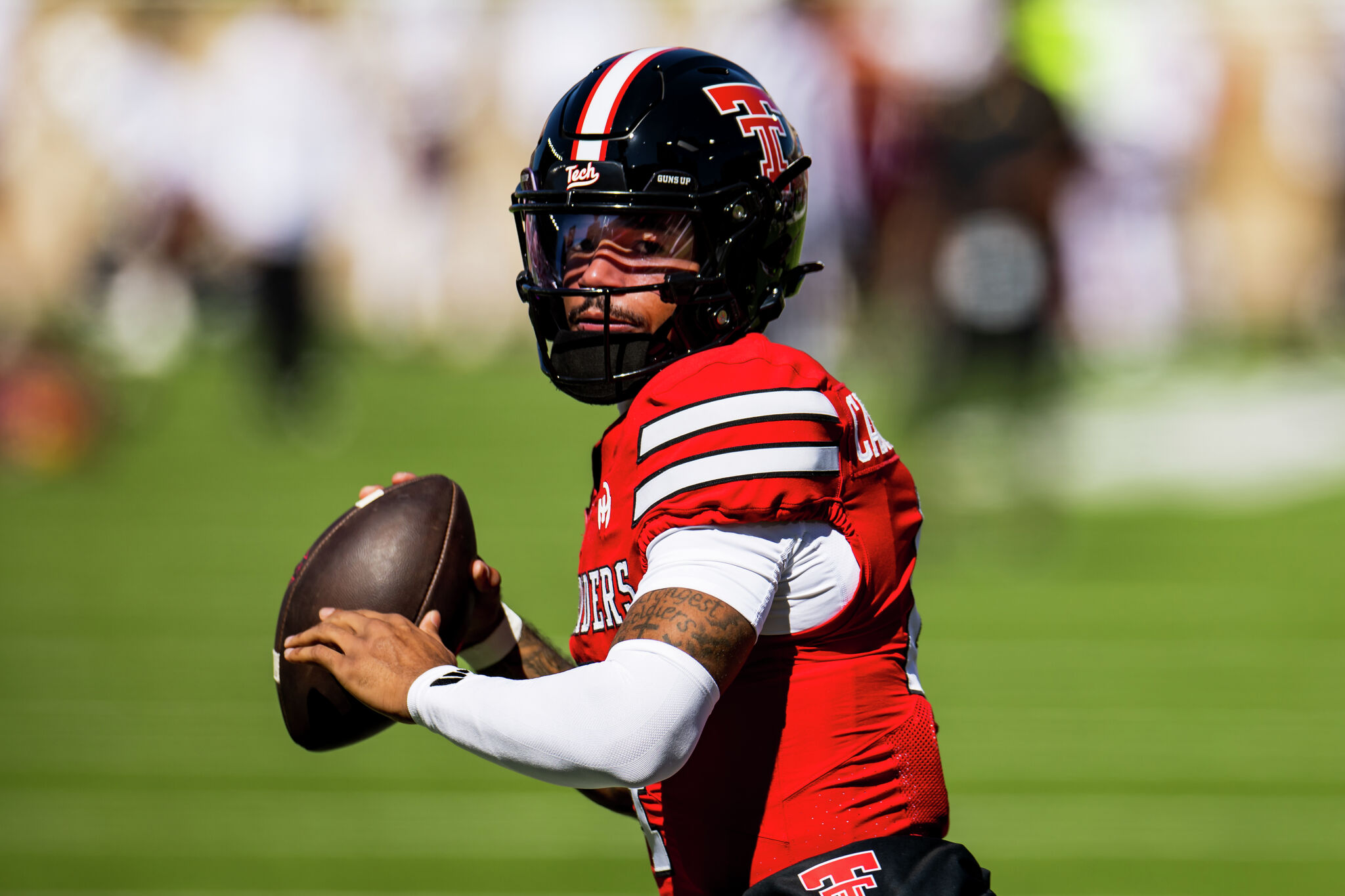 Texas Tech making change at QB as Thomas Castellanos gets nod over Will Hammond vs. Arizona