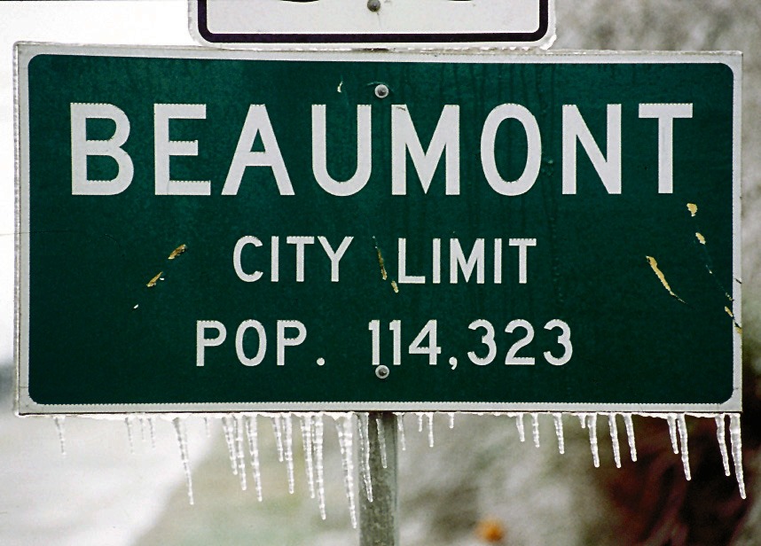 January 1997 ice storm in Beaumont