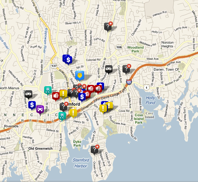 Hot spots Stamford Police offer online crime maps