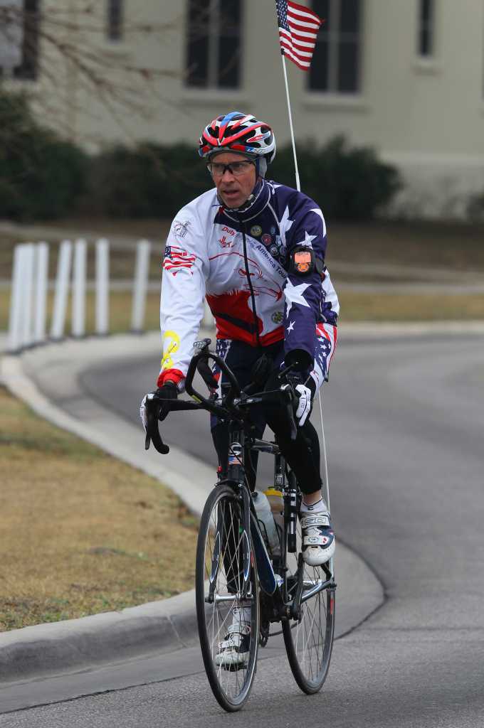 Riding to remember the troops