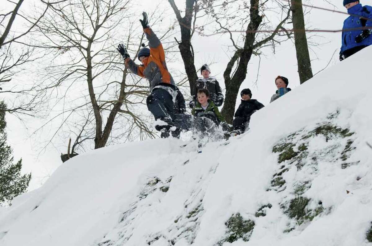 Snow day cities clean up as workers stay home
