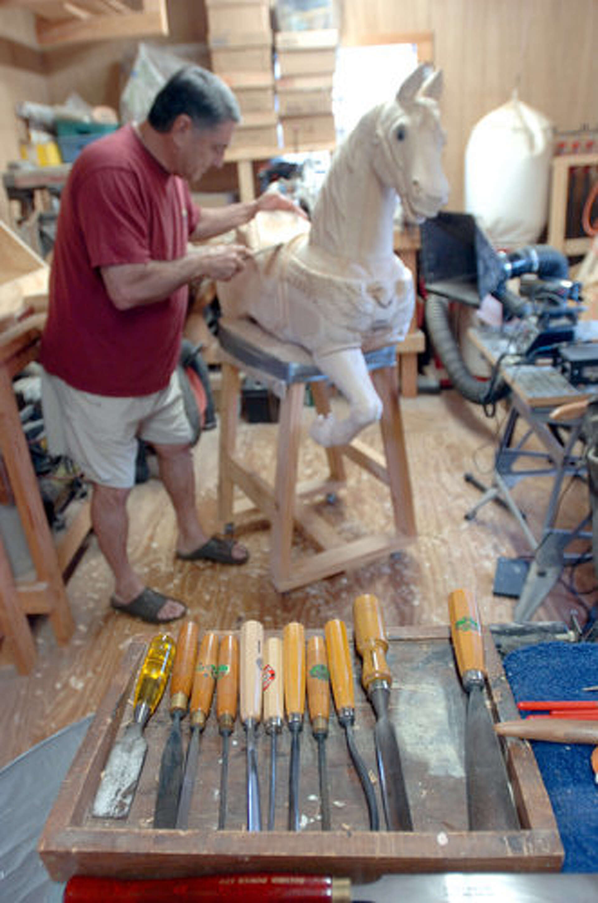 Carving a carousel