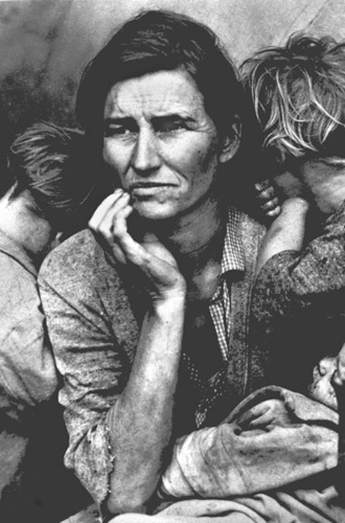 A collection of photographs from the Great Depression