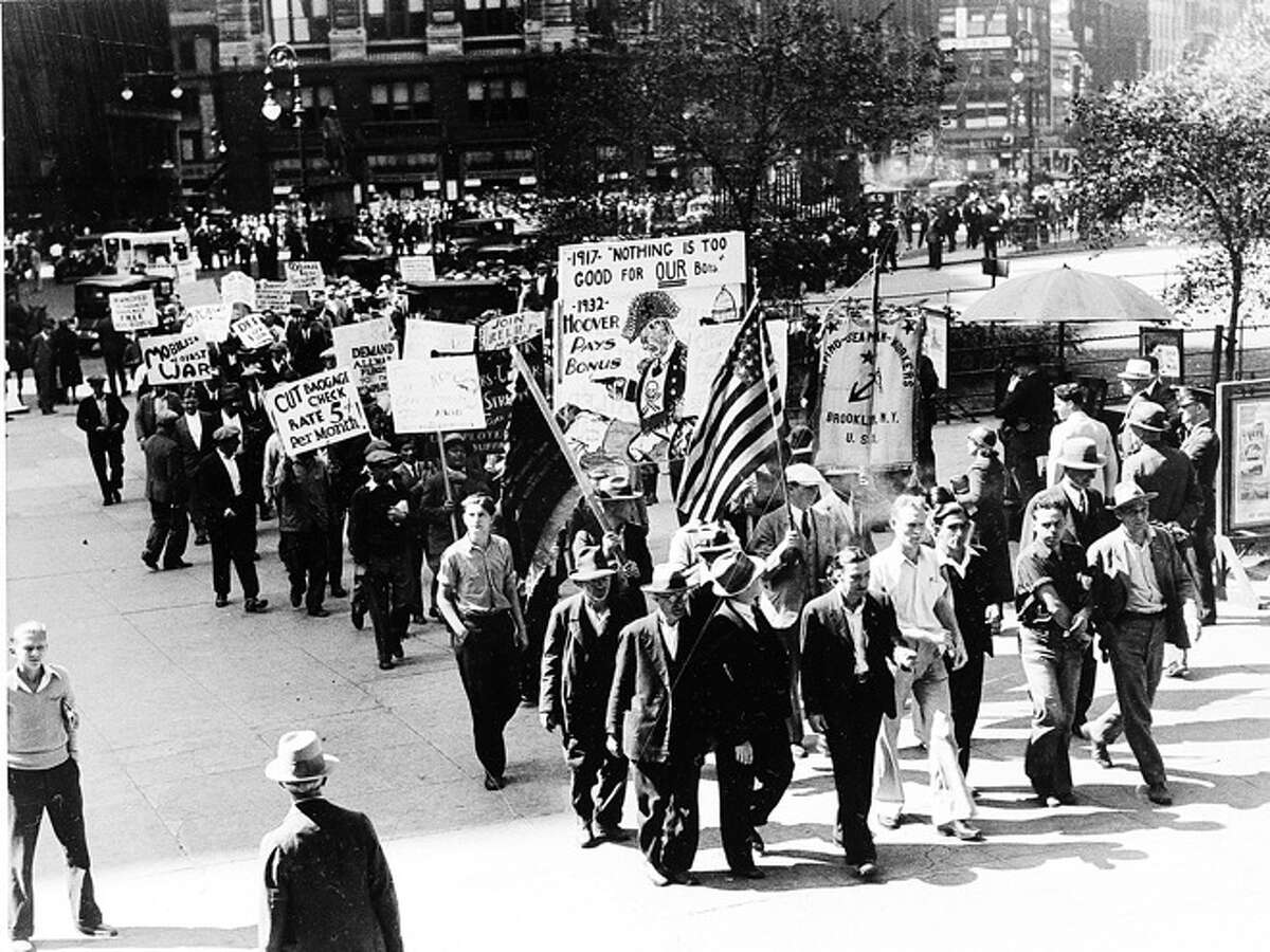 A collection of photographs from the Great Depression