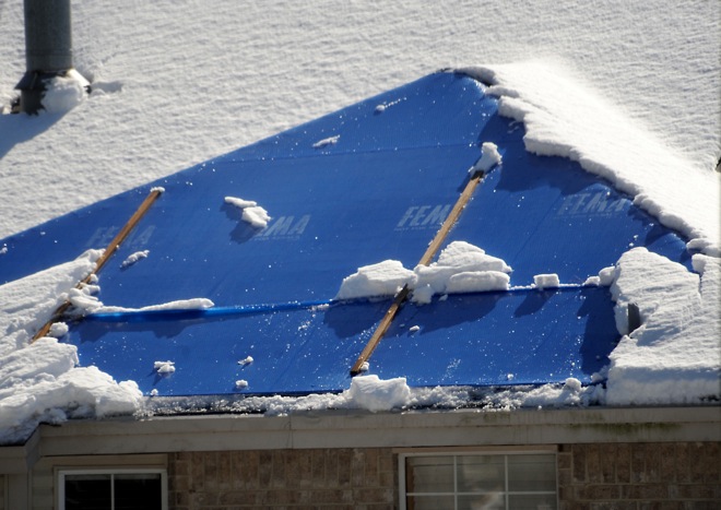 8 years ago blizzard brought snow to Beaumont