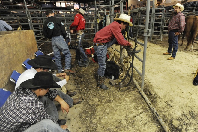 PBR Chute-Out Bull Ride Hits Ford Arena