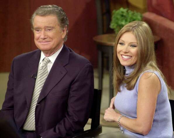 385178 07 Talk Show Host Regis Philbin And New Co Host 533315 Westport News
