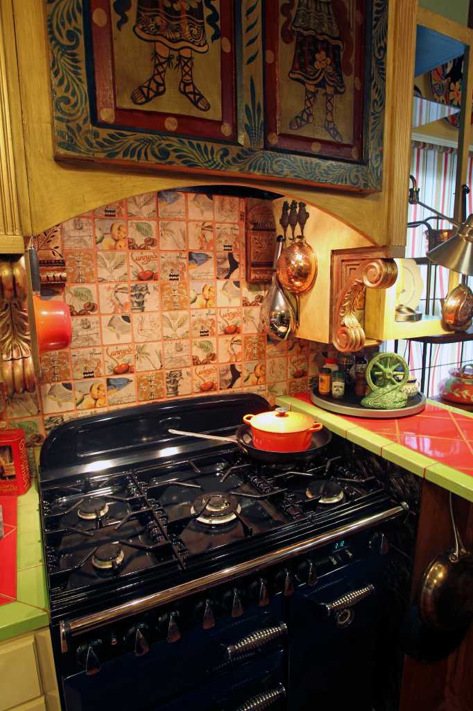 A kitchen with personality