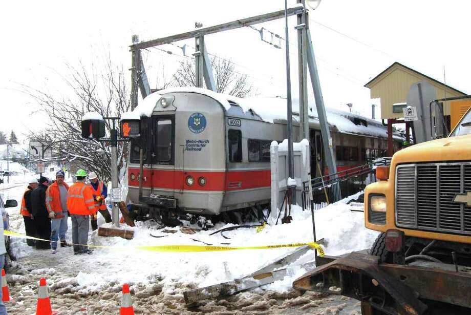 New Canaan train gets derailed New Canaan News