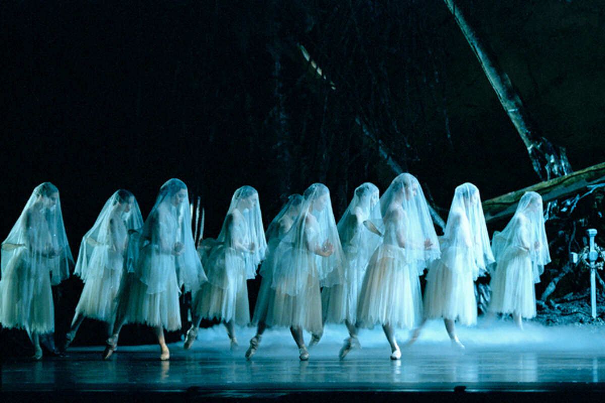 A scene from the Royal Ballet's "Giselle." (Courtesy Emerging Pictures)