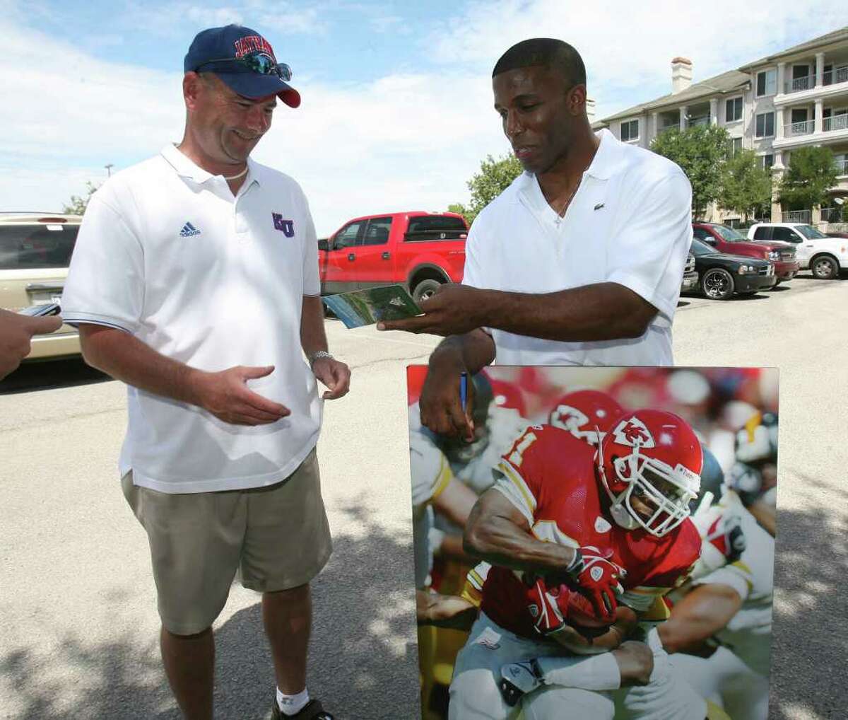 Priest Holmes honored