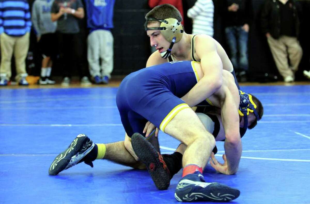 Shelton's Gillen, Trumbull's Anderson take Class LL wrestling titles