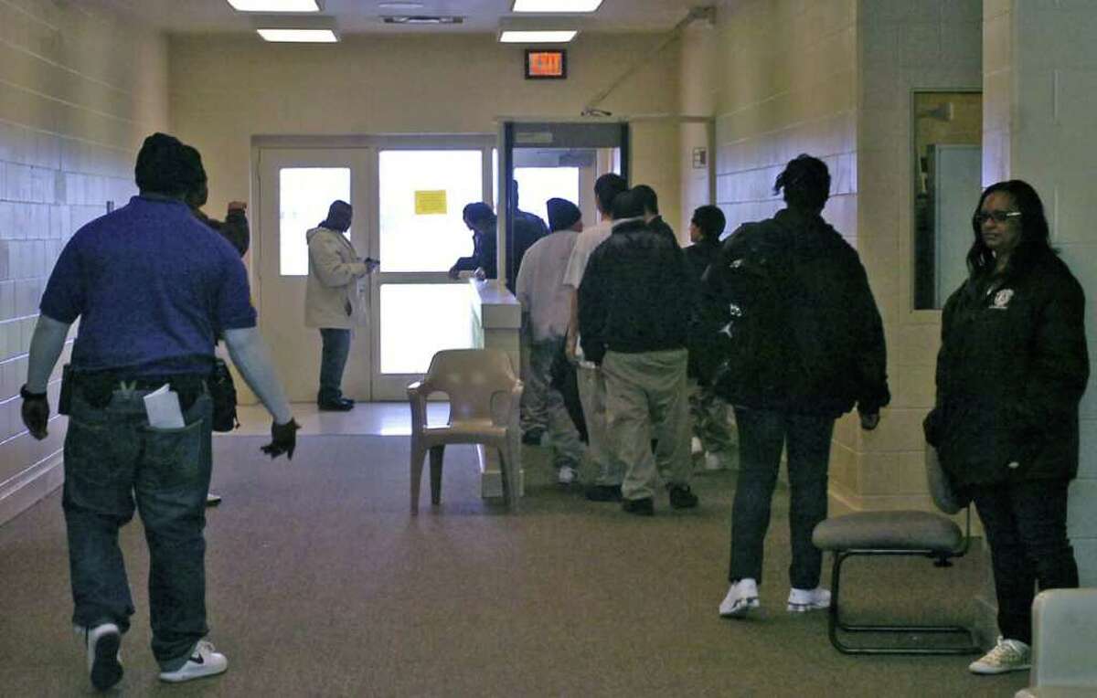 Scenes from a juvenile detention center