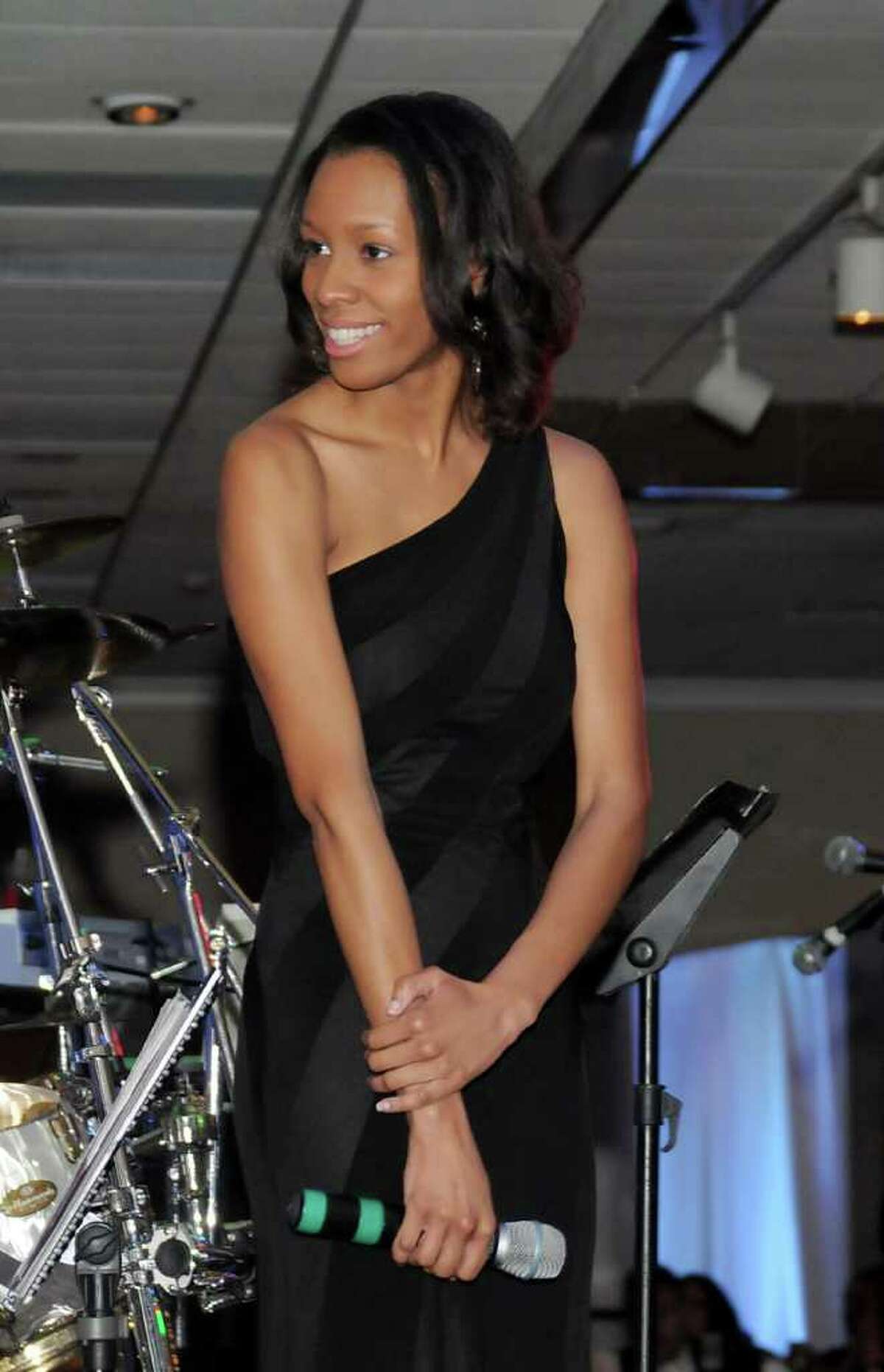 The Hord Foundation Inc. held it's 22nd Annual Gala at the Amber Room Colonnade in Danbury on Saturday Feb. 27, 2011. Danbury native, Simone Hill, a Hord scholarship recipient.