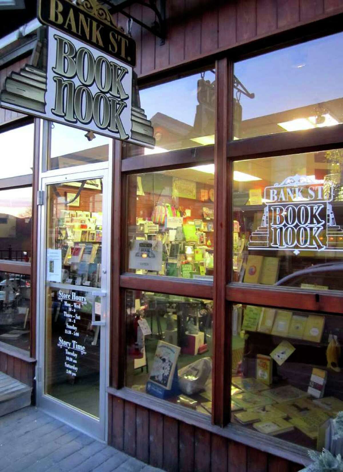SPECTRUM/The Book Nook on Bank Street in New Miford is one of several independent book stories in the Greater New Milford area. March 1, 2011