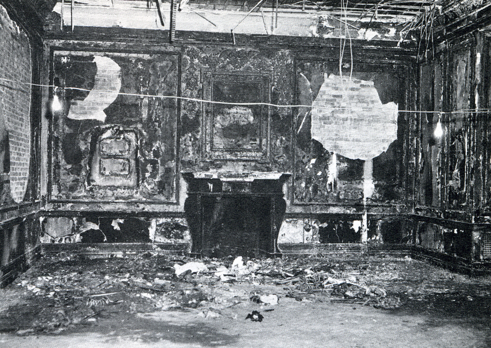 1961 Executive Mansion fire