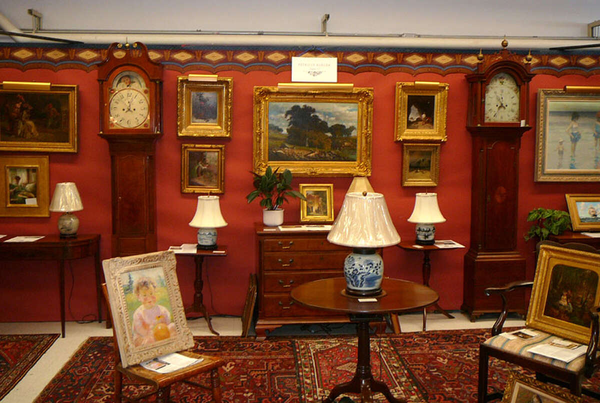 Dealer Patricia Barger of Fairfield, who brought items to last year's Darien Antiques Show will be back again this year. The event runs March 4 to 6. Admission is $10 March 5 and 6. Tickets to the March 4 preview party are $50.