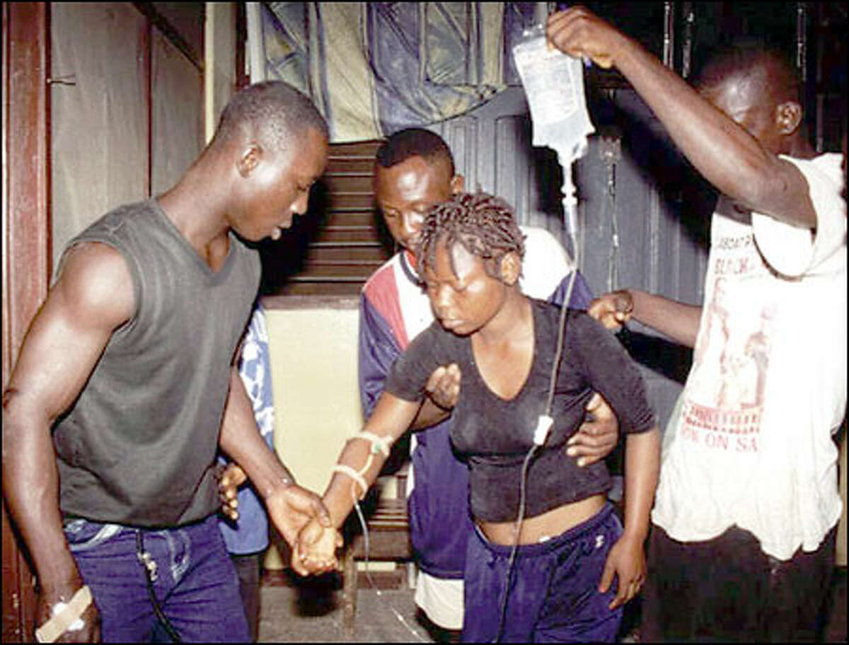 Fans panic, 100 killed in soccer stampede