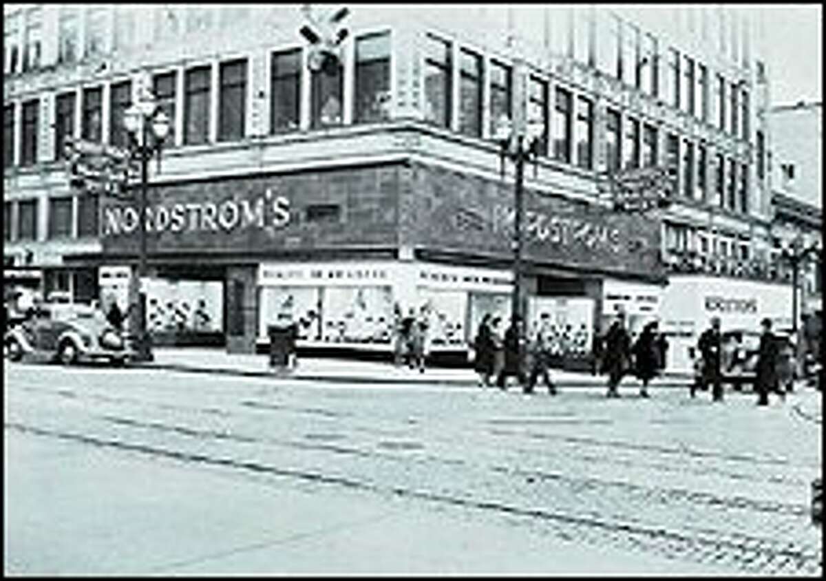The downtown store in 1938, the same year the company incorporated.