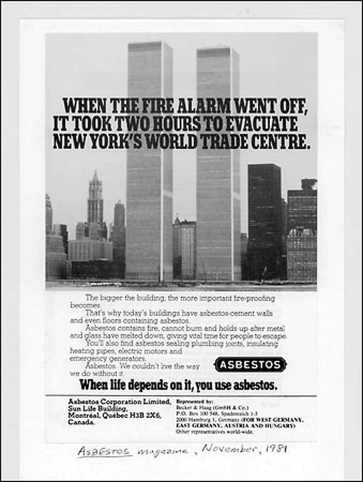 NYC under an asbestos cloud