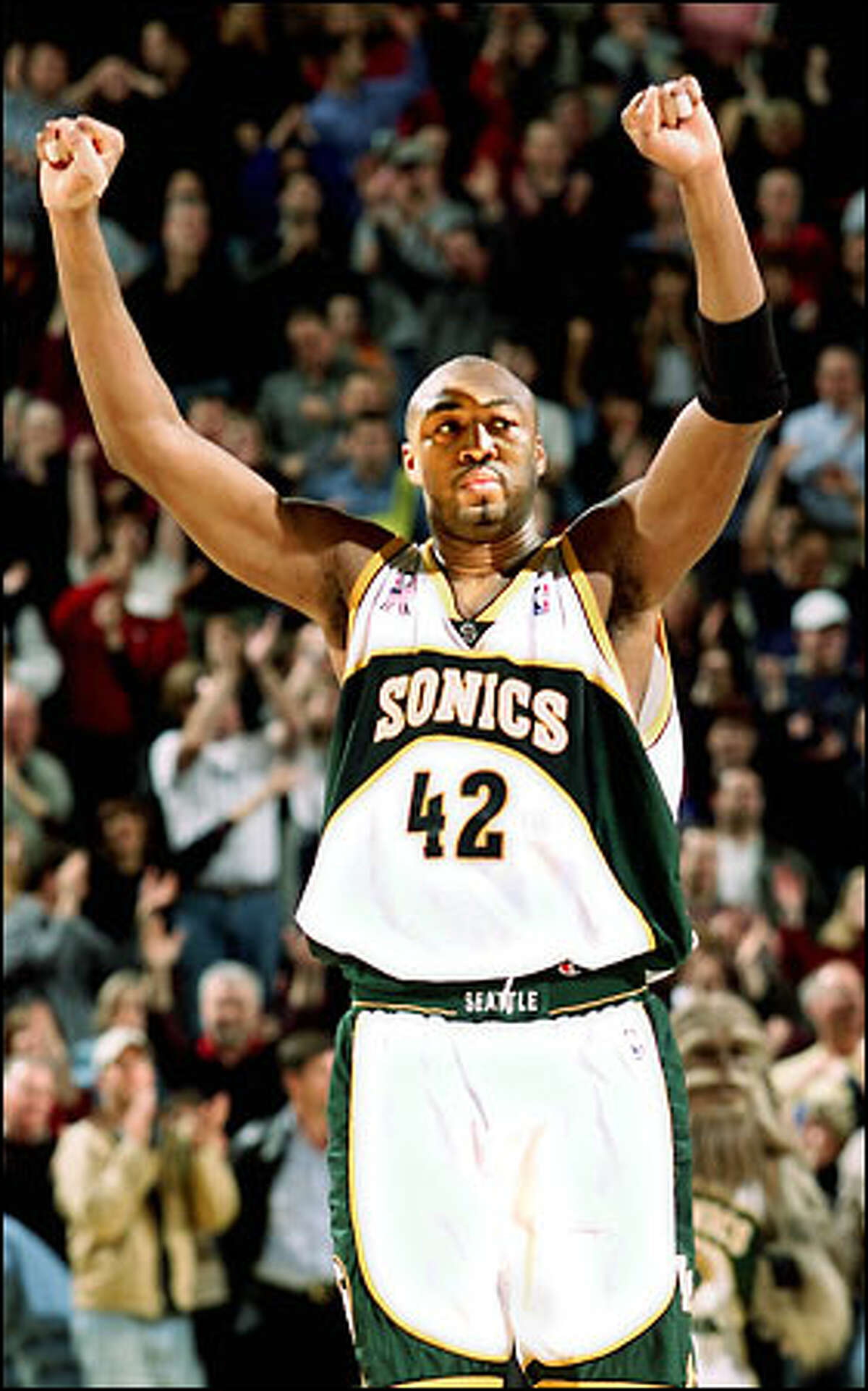 Power forward Vin Baker has been a pleasant surprise, dropping excess pounds and rediscovering his game, averaging 16.7 points and 6.8 rebounds.