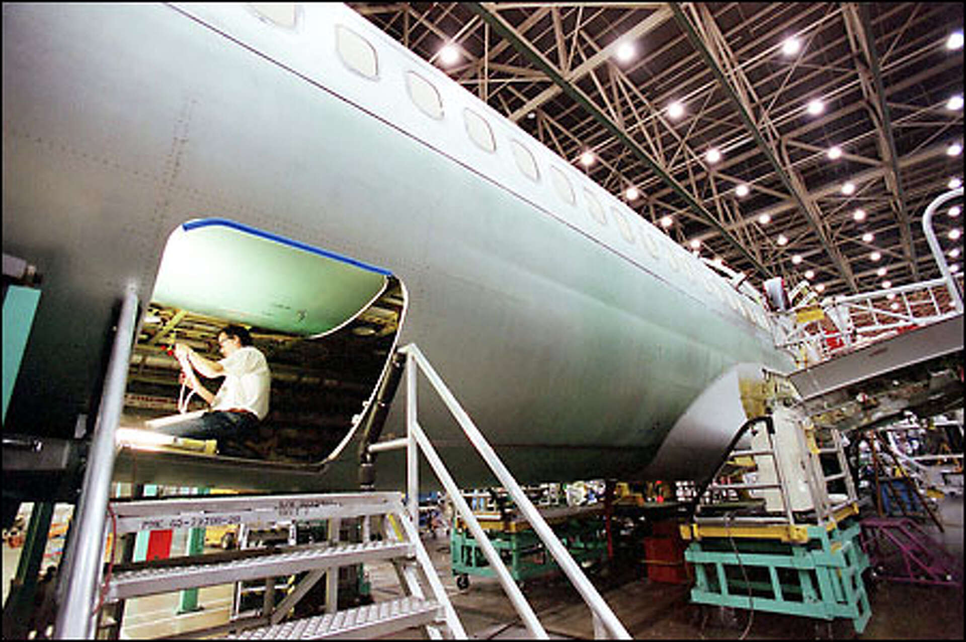 Jetliners get a speedy start on life at Boeing's Renton plant