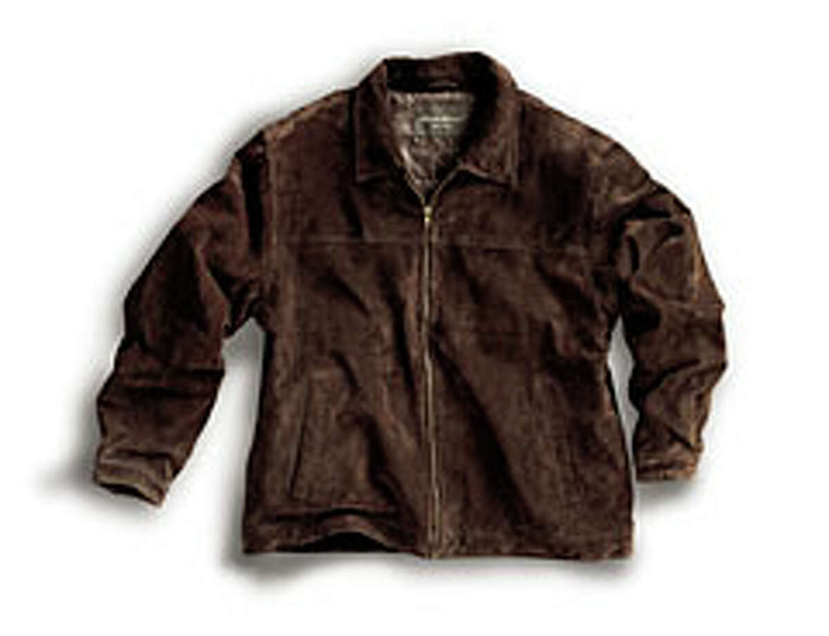 eddie bauer suede jacket