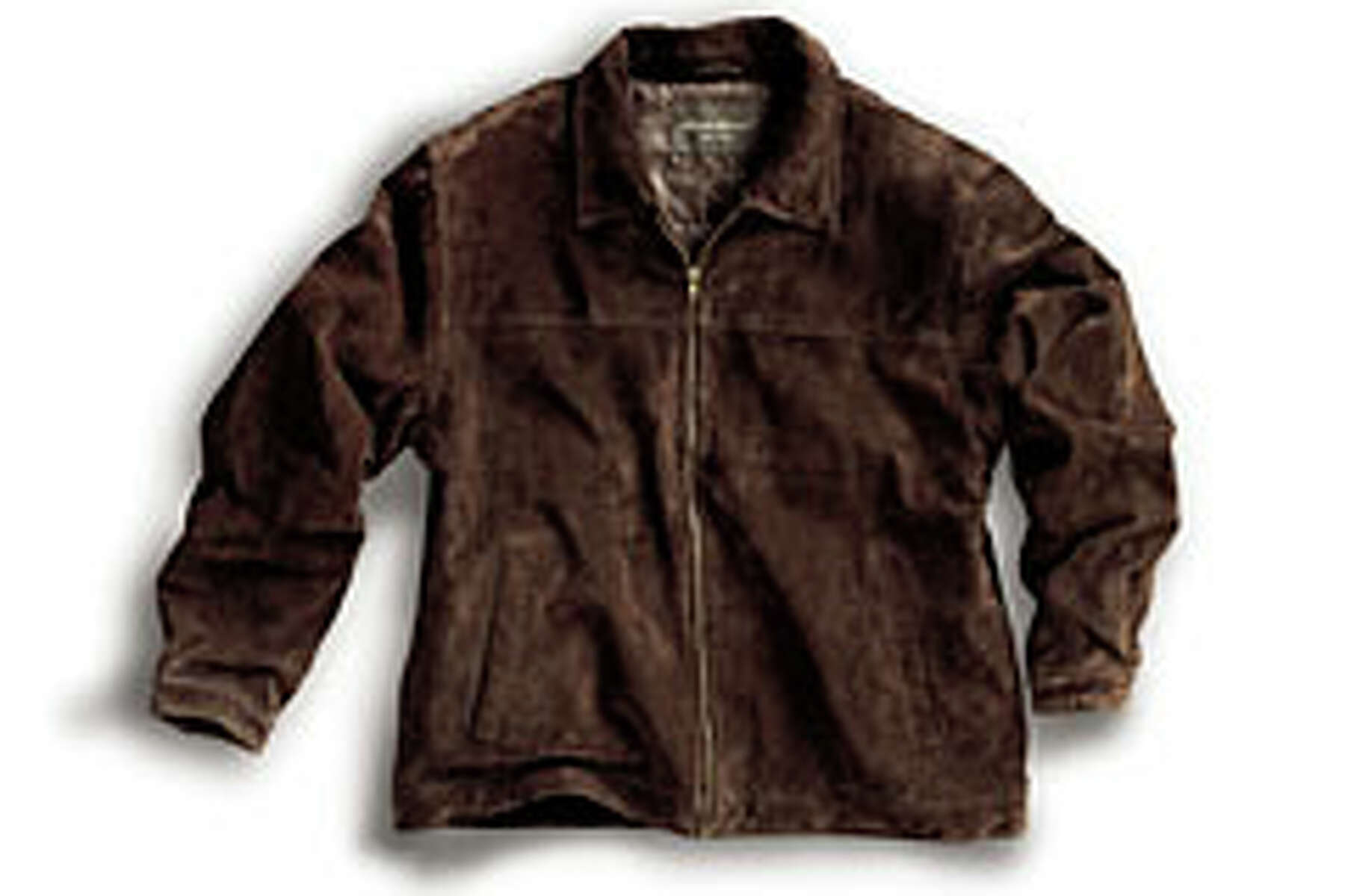 eddie bauer suede leather jacket