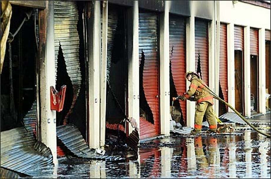 Fire at selfstorage destroys 15 units