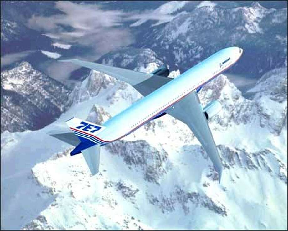 Picture this: Boeing's new 7E7 - seattlepi.com