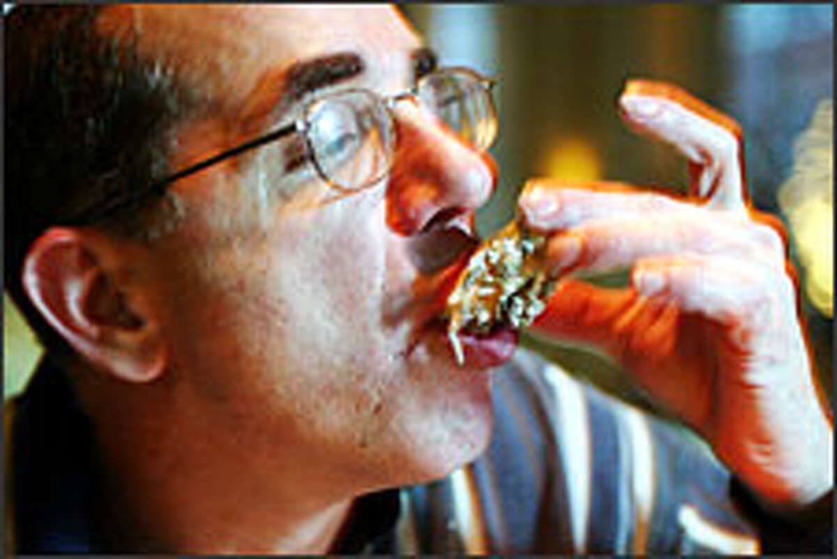 The proper way to eat an oyster