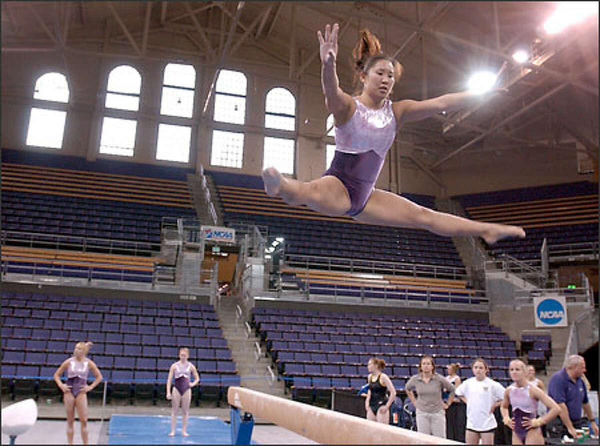 Huskies hope to make leap to gymnastics nationals after 5year drought