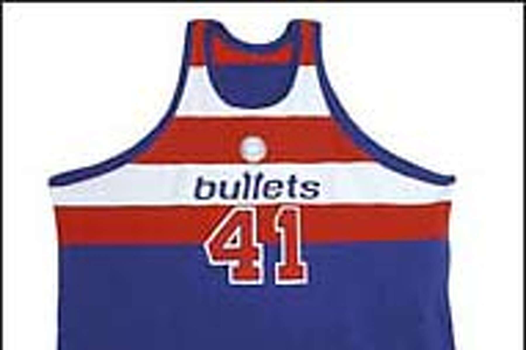 vintage washington bullets jersey