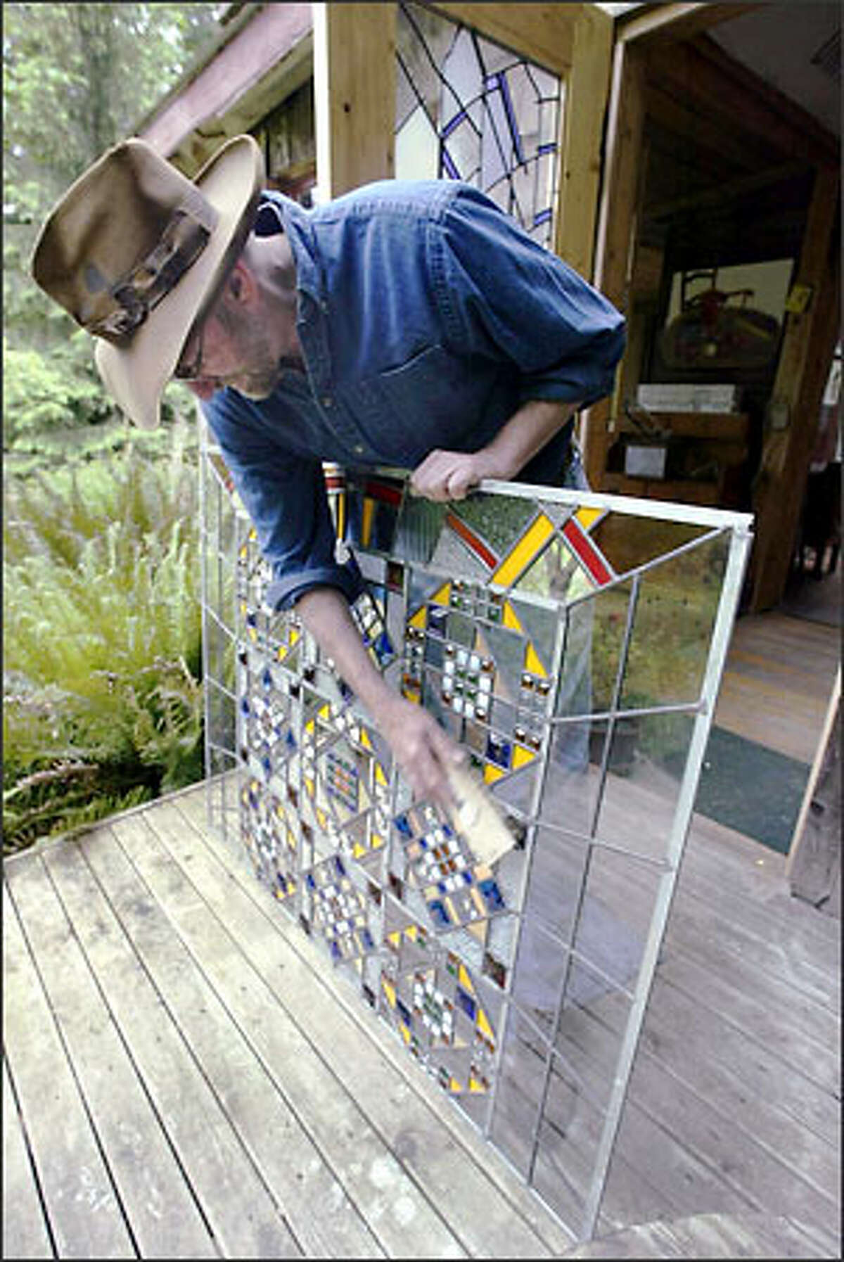 Artist works in all shapes and sizes