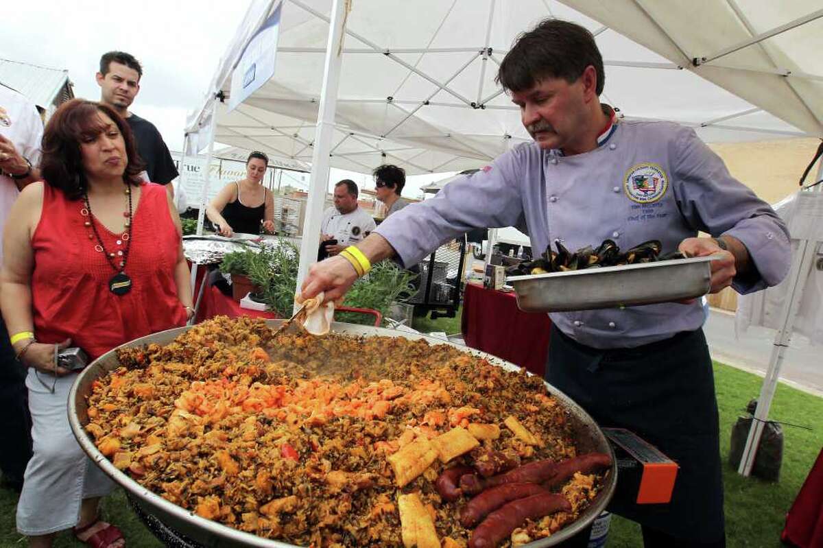 Paella is king at the Pearl