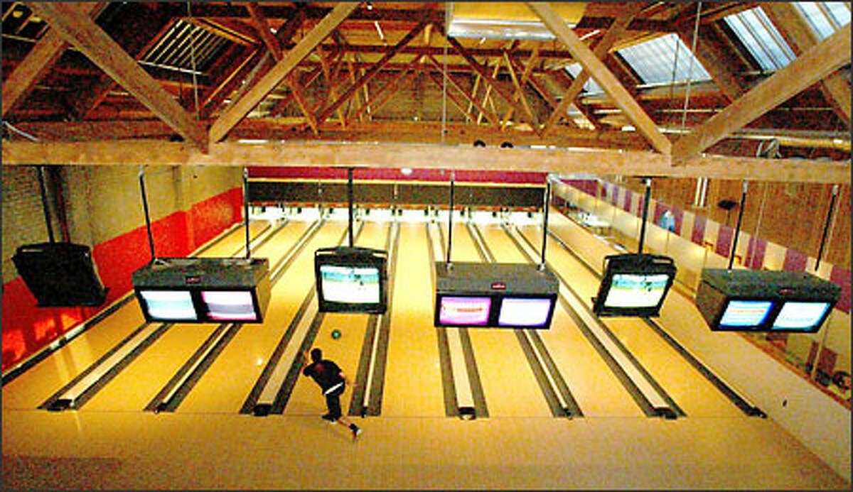 Upscale bowling lounges are right up a younger crowd's alley