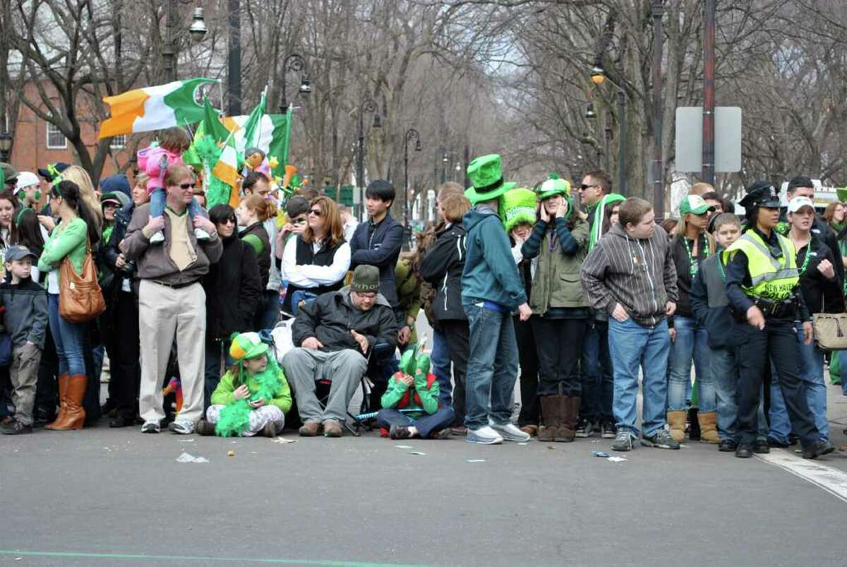 New Haven's St. Patrick's Day Parade on Sunday March 13, 2011.