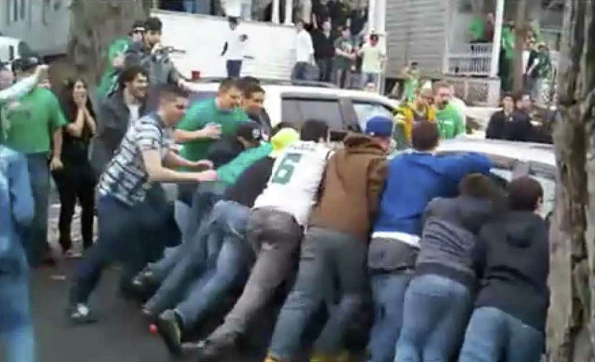 Riot a rift in town and gown