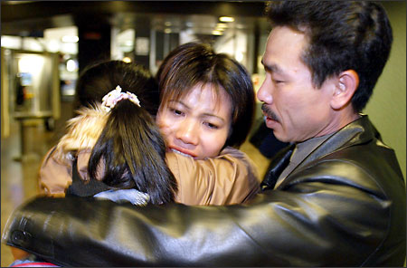 A joyful reunion for woman who escaped cruelty of sweatshop