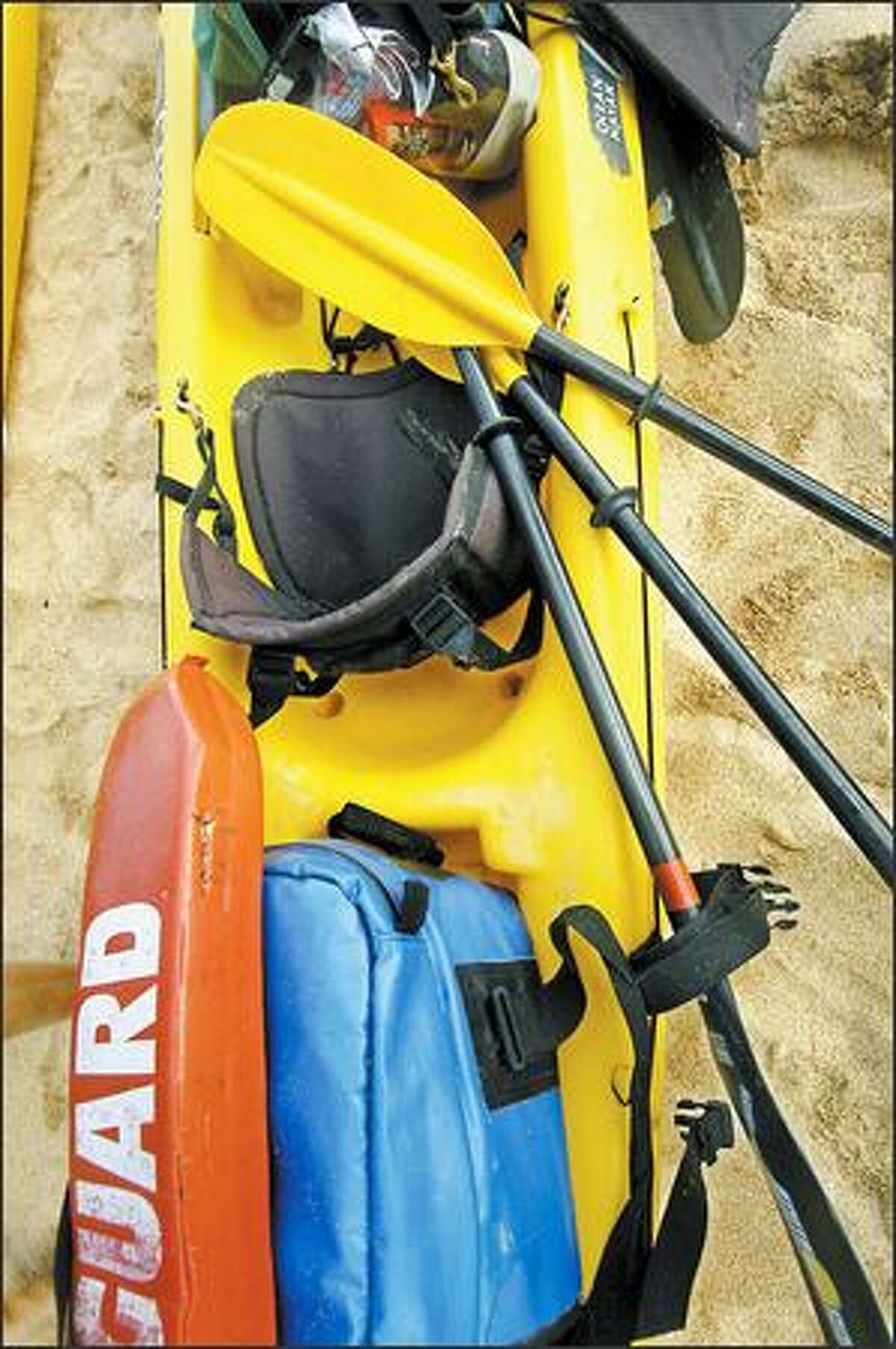 Kayaking the rugged Na Pali Coast in Kauai is an ride